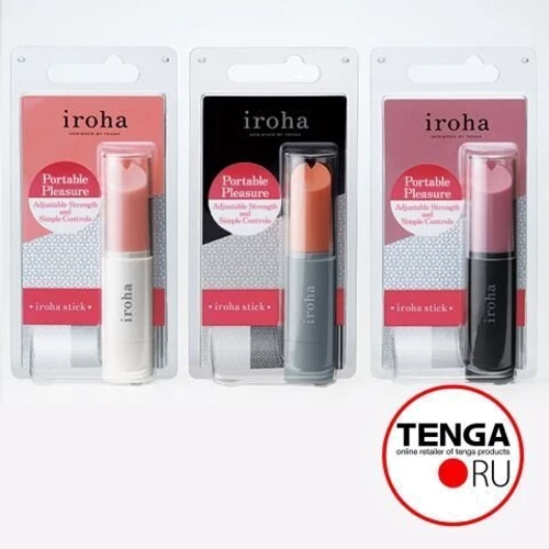 Вибратор Tenga IROHA STICK Black
