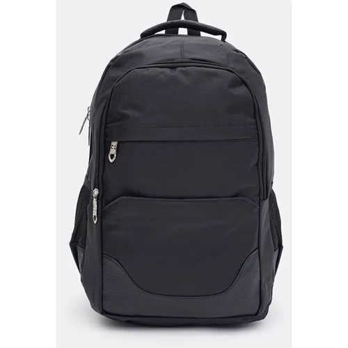 Чоловічий рюкзак Monsen чорний (C11045bl-black): Матеріал Текстиль