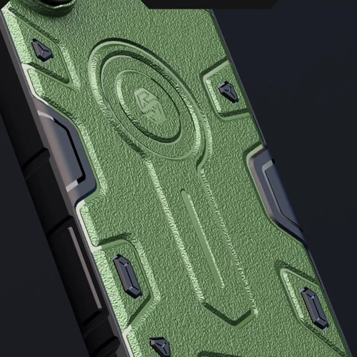 Чехол для телефонов Nillkin CamShield Armor Prop Dark Green for Samsung S928 Galaxy S24 Ultra: Пленка в комплекте нет