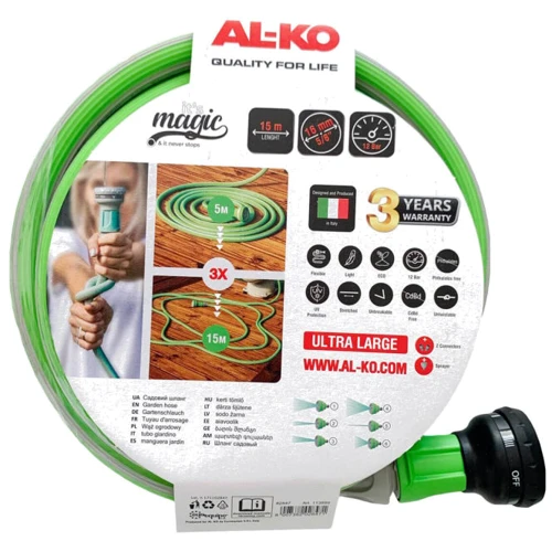 Шланг садовый AL-KO Magic Soft 5/8" 15 м (113889)
