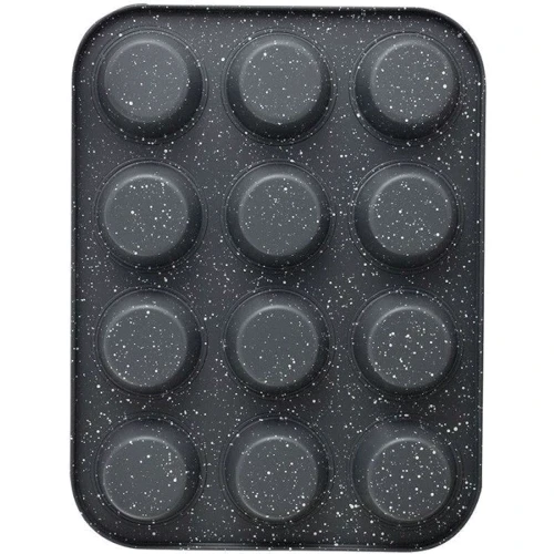 Форма для выпечки мафинов Bergner Orion BG-37045-GY 12 шт (00000025188): Крышка Нет
