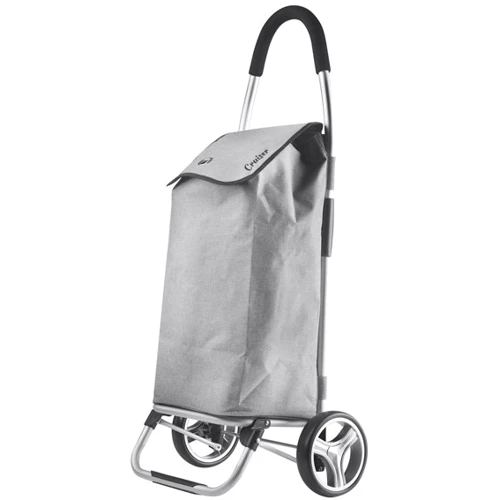 Сумка-тележка ShoppingCruiser Foldable 40 Grey: Материал Polyester 600D PU