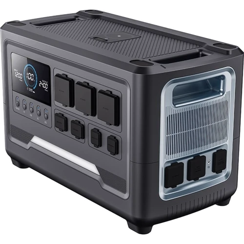Зарядна станція PowerPlant G24 2048Wh 2400W (PB931392): Ємність акумулятора, Вт/год 2048