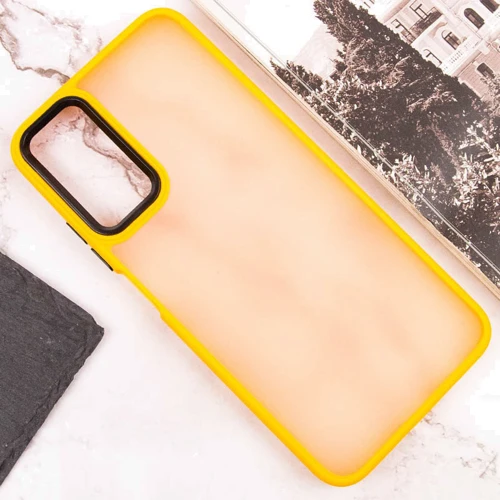 Чехол для телефонов Epik TPU+PC Lyon Frosted Case Orange for Oppo A57s / A77s: Тип накладка на заднюю часть