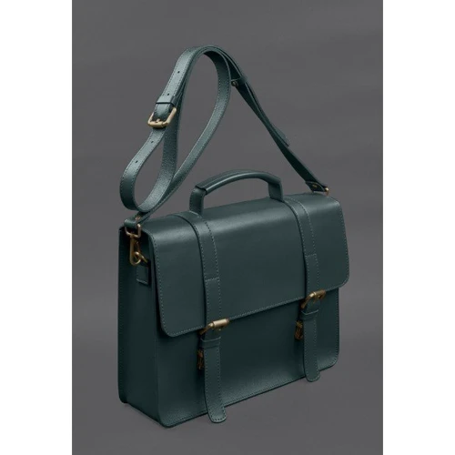 Женская сумка-сэтчел BlankNote Porte зеленый (BN-BAG-58-malachite): Пол Женский