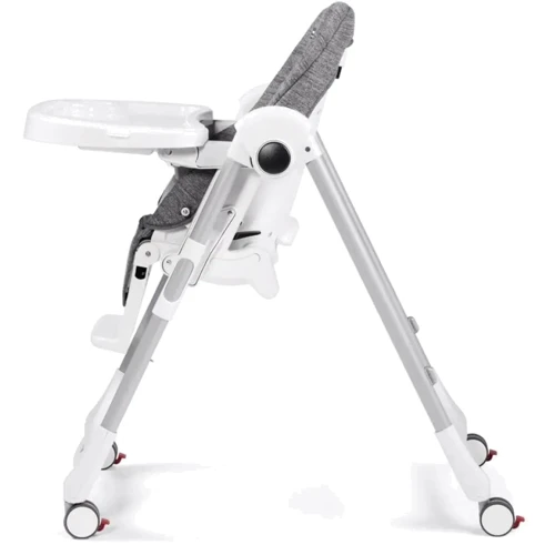 Стульчик для кормления Peg Perego Prima Pappa Follow Me Wonder Gray, серый (IH01000000WD53): Материал металл
