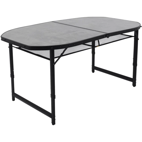 Стол для кемпинга Bo-Camp Northgate Oval 150x80 cm Black/Grey (1404188)