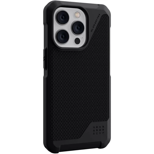 Чехол для iPhone Urban Armor Gear UAG Metropolis LT Magsafe Kevlar Black (114050113940) for iPhone 14 Pro: Цвет черный