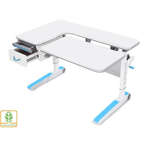 Детский стол Mealux Woodville W/BL (BD-850 W/BL)