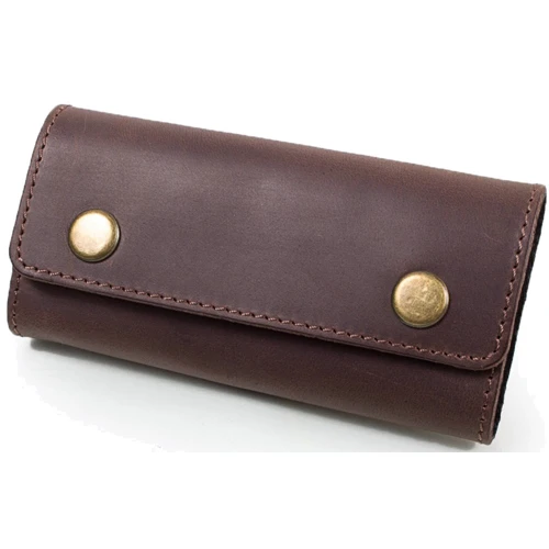 Мужская ключница DNK Leather коричневая (DNK-Keys-Scol-F) фото 6