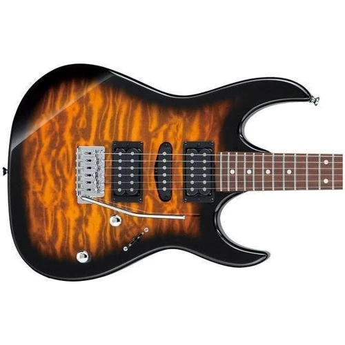 Электрогитара IBANEZ GRX70QA-SB: Тип крепления грифа Болтовой