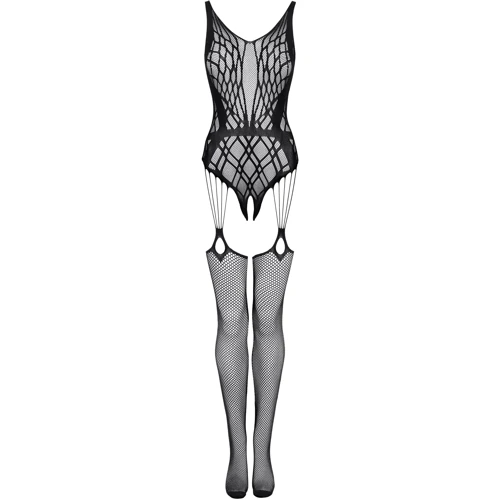 Бодистокинг Obsessive Bodystocking G324 black S/M/L