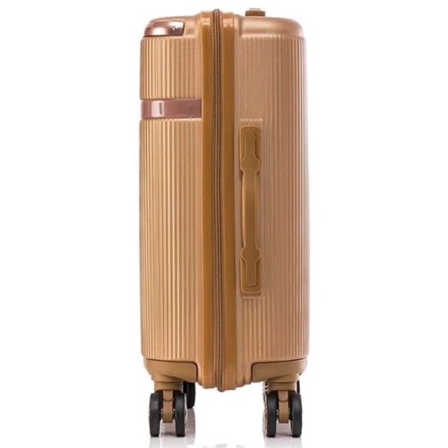 Чемодан Semi Line 20" (S) Gold золотой (T5667-2): Фактура Матовая
