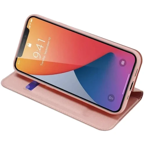 Чехол для iPhone Dux Ducis Skin Pro Rose for iPhone 13 Pro Max: Материалы искусственная кожа