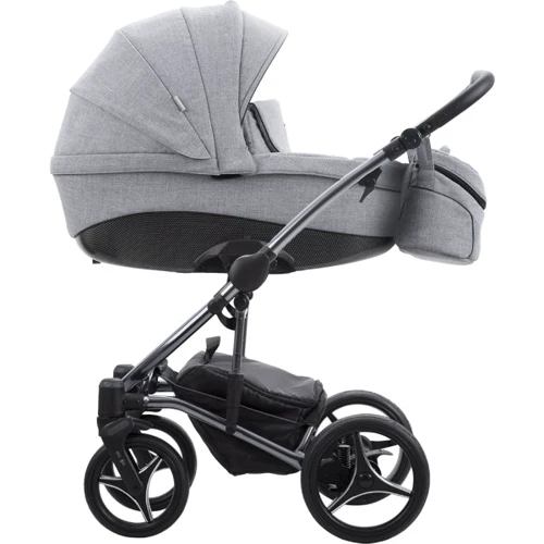 Детская коляска 2 в 1 Bebetto Tito Premium Dark 02 (503.31.20.D02)