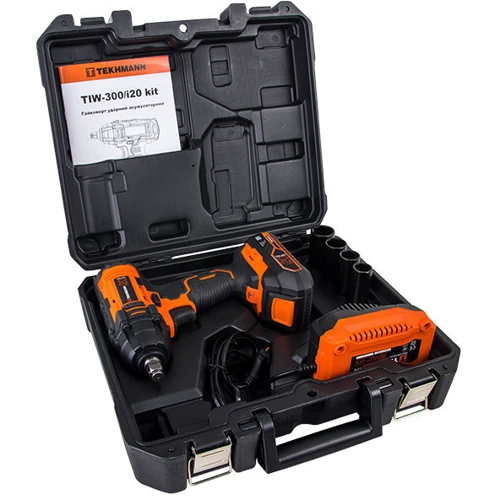 Гайковерт Tekhmann TIW-300 / i20 kit (848398): Діаметр патрона 13 мм