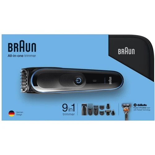 Машинка для стрижки (триммер) Braun MGK 3980 + Fusion ProGlide: Максимальная длина стрижки, мм 21