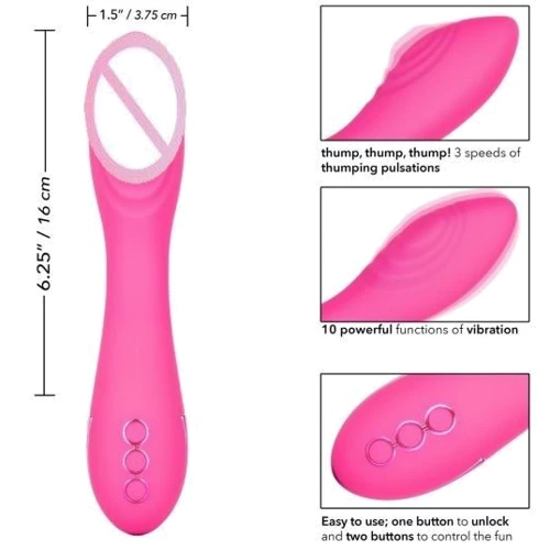 Вибратор для точки G CalExotics California Dreaming Surf City Centerfold