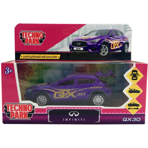 Автомодель Technopark GLAMCAR - INFINITI QX30 (фиолетовый)