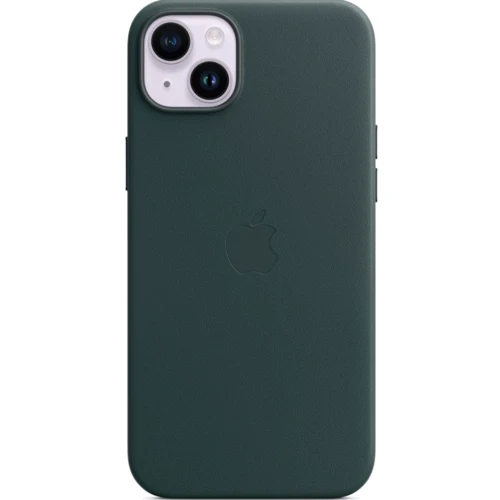 Чехол для iPhone Leather Case Forest Green for iPhone 14 Plus