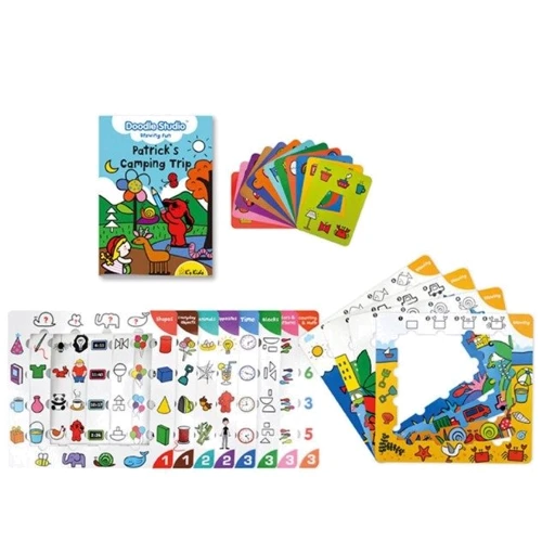 Игровой набор K's Kids Доска для рисования с карточками (KA10656-PG)
