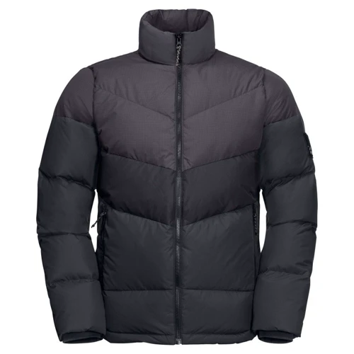 Пуховик Jack Wolfskin 365 Fearless Down Jacket M 1206421-6350 54 темно-сірий зимовий