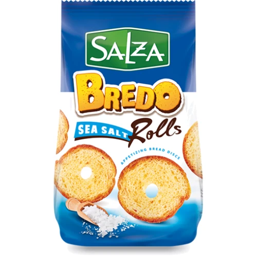 Cухарики SALZA Bredo rolls с морской солью 70 г (1110340)