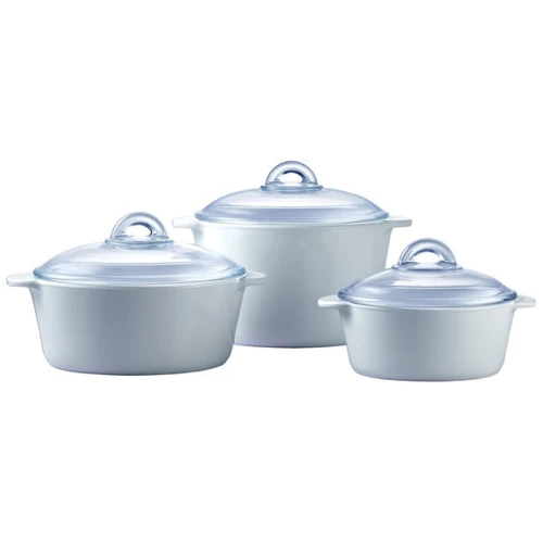 Каструля PYREX VITROCERAMIC кругла 2.2л + скляна кришка (P25A000): Тип Традиционная