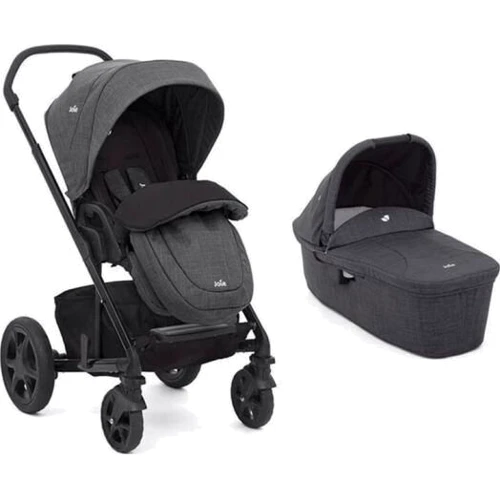Универсальная коляска 2 в 1 Joie CHROME DLX Pavement, серый (S1201KAPAV000)