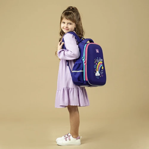 Рюкзак GoPack Education напівкаркасний 165M-1 Cute Rainbow (GO24-165M-1): Вікова група от 6 до 10 лет