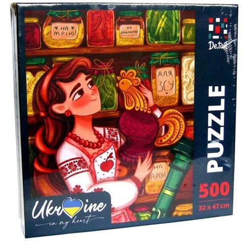 Пазл De.tail Украинская девушка с петушком 500 элементов (DT500-06): Производитель De.tail