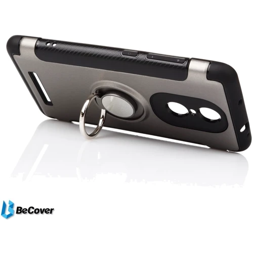 Чехол для телефонов BeCover Magnetic Ring Stand Gray for Xiaomi Mi Note 3 (701918): Цвет серый