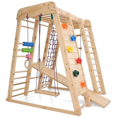 Спортивный комплекс уличный детский SportBaby Акварелька- outdoor 2 фото 5
