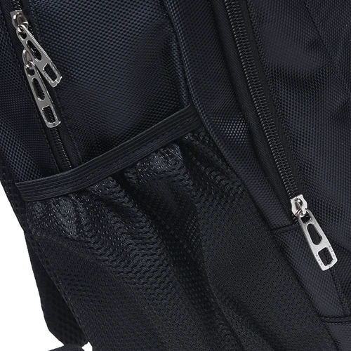 Мужской рюкзак Jumahe черный (brvn055-black): Фактура Тканая, Гладкая, Матовая