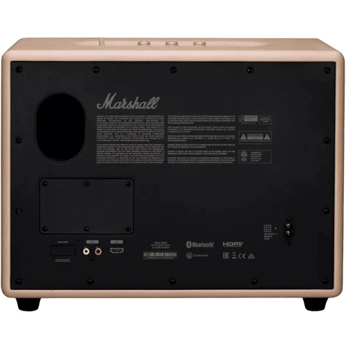 Акустика Marshall Woburn III Cream (1006017): Подключение 3.5 мм (Mini-Jack) / Bluetooth / RCA / HDMI