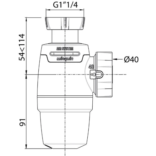 Сифон Wirquin (9541358)