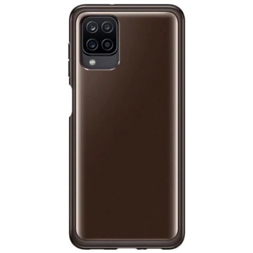 Чехол для телефонов Samsung Soft Clear Cover Black (EF-QA125TBEGRU) for Samsung A125 Galaxy A12