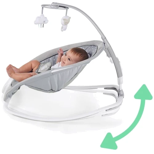 Крісло-шезлонг 2 в 1 Ingenuity Cuddle Lamb (12118): Конструкція опори без колесиков