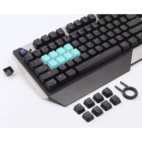 Клавиатура A4Tech Bloody B865 LK Blue Gun Grey: Интерфейс подключения USB