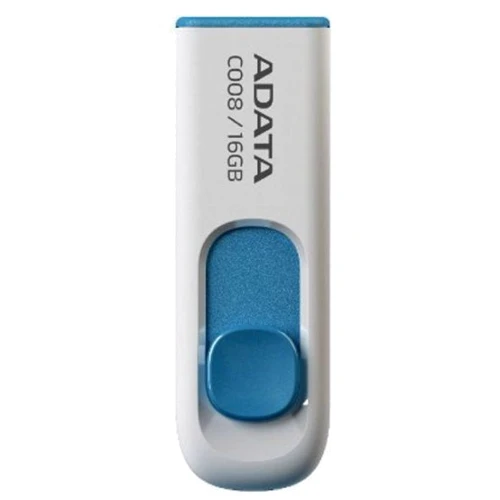 USB-флешка ADATA 16GB C008 USB 2.0 White (AC008-16G-RWE)