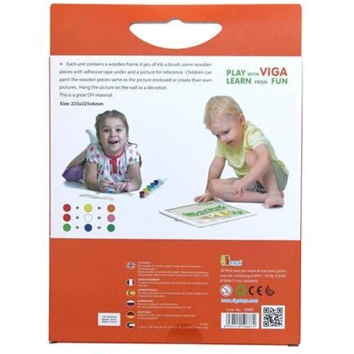 Набор для творчества Viga Toys Картина своими руками Рыбка (50687)