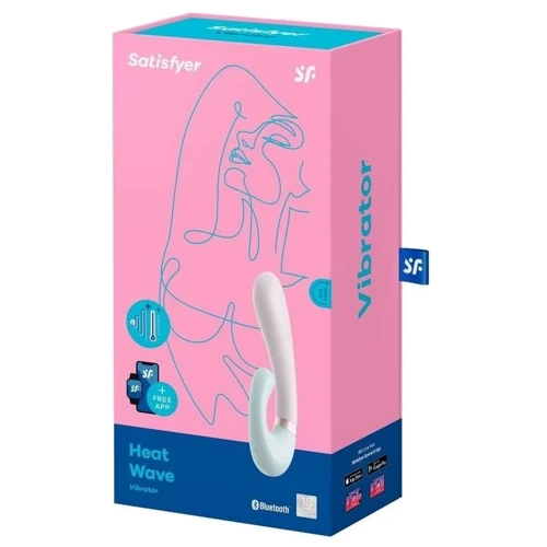 Смарт вібратор кролик із підігрівом Satisfyer Heat Wave Mint