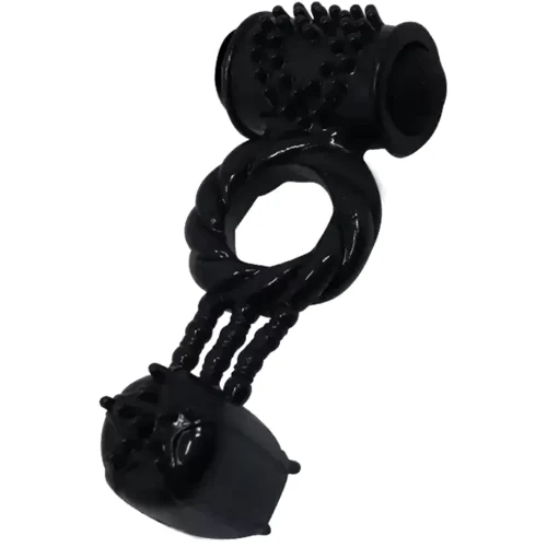 Эрекционное вибро кольцо с стимулятором клитора BAILE Sweet Vibration Ring, BI-014080-1