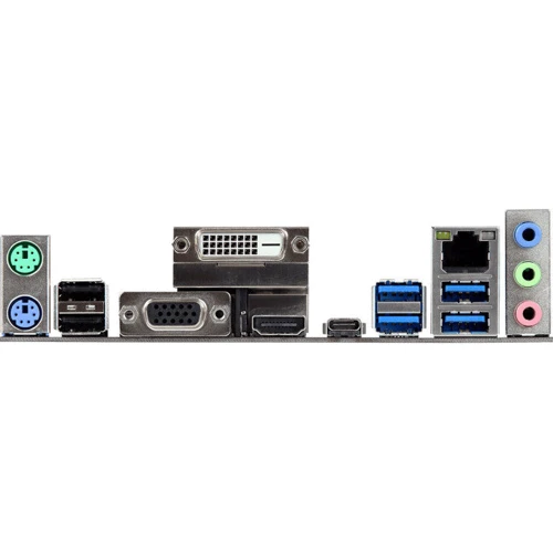 ASRock AB350M Pro4-F: Разъемы на задней панели USB 3.2 Gen 1, USB 2.0