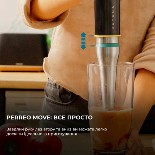 Блендер Cecotec Katana 15 TotalDestroy Full B Screen (CCTC-03979): Материал насадок нержавеющая сталь