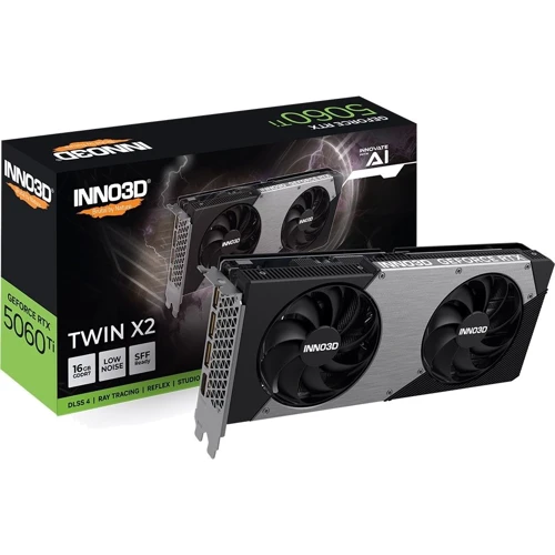 

INNO3D GeForce Rtx 5060 Ti 16GB Twin X2 (N506T2-16D7-191073N) Ua