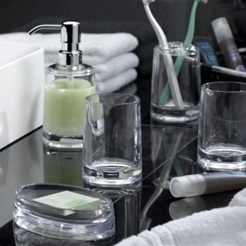 Мыльница KELA Sinfonie прозрачный 13.5х8.5 см (18498)