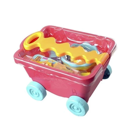 Набор для игры с песком и водой Battat - Тележка Манго (11 предметов)