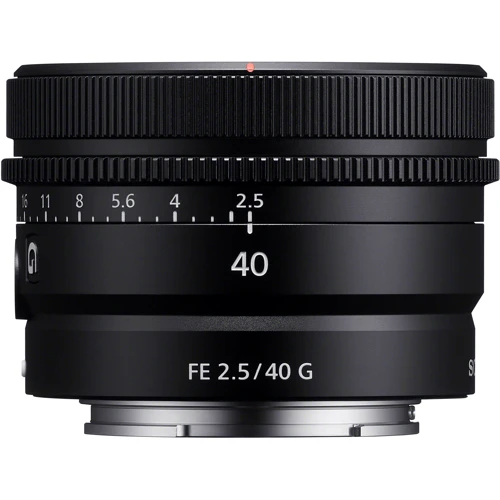 Объектив для фотоаппарата Sony SEL40F25G 40mm f/2.5 G UA: Байонет Sony E-mount
