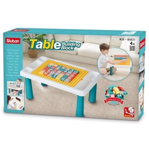 Конструктор Sluban Table Столик ігровий 35 деталей (M38-B0831): Кількість деталей, шт. 35